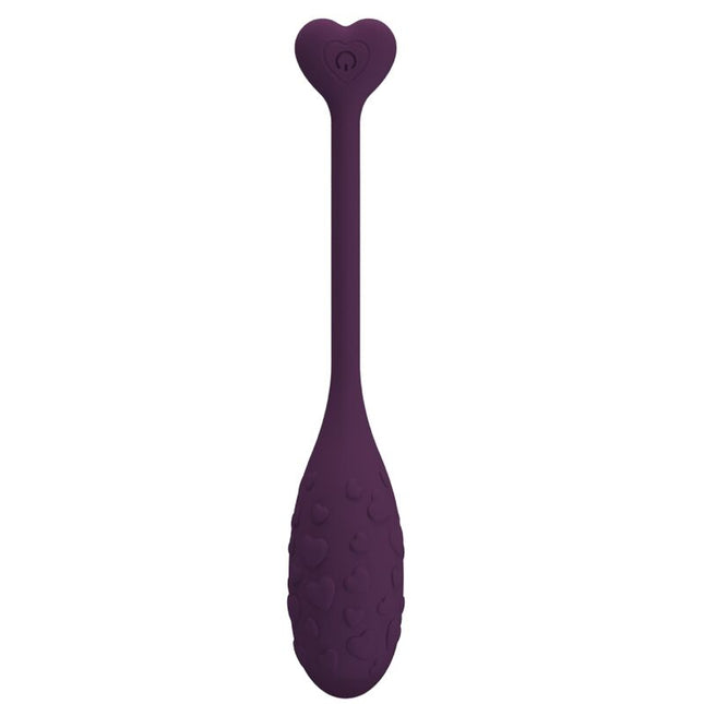 PRETTY LOVE - FISHERMAN APP-CONTROLLED VIBRATING EGG PURPLE