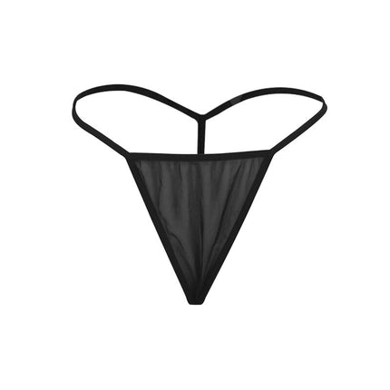 Babydoll aus Spitze & Tüll mit Blumendetails in Schwarz