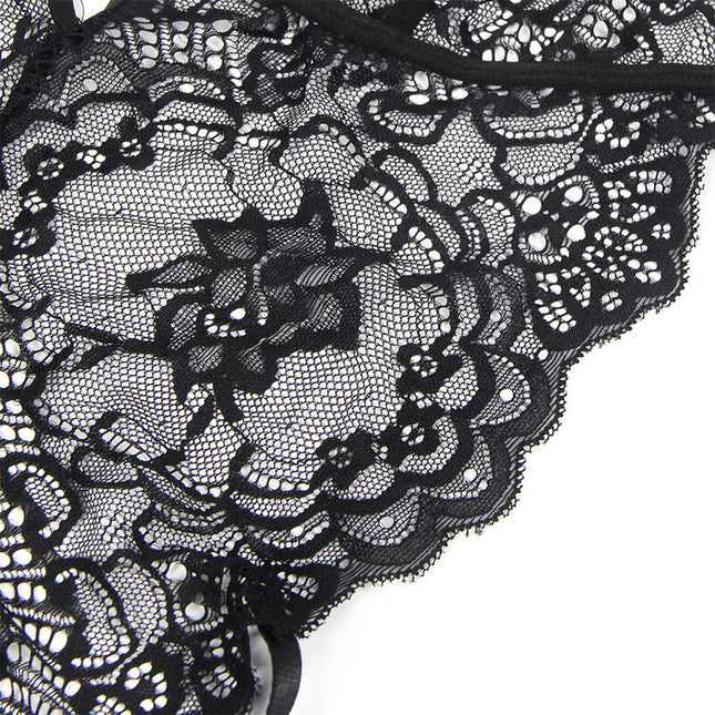 SUBBLIME - POLICE COSTUME WITH LACE BLACK S/M