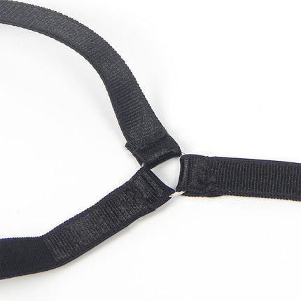 Verführerisches Schwarzes Polizei-Dessous mit Spitze - SUBBLIME