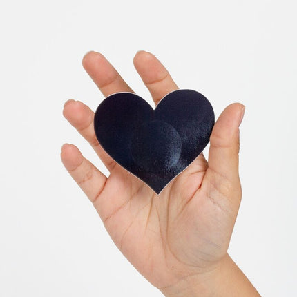 JUEGO SECRETO - ¡TETAS GUAU! Cubrepezones con diseño de corazón