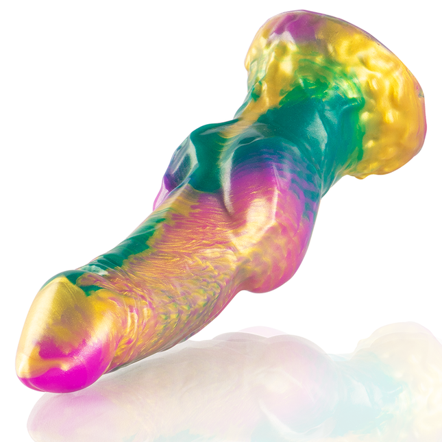 EPIC - IRIS DILDO WITH RAINBOW COLORED TESTICLES OF PLEASURE