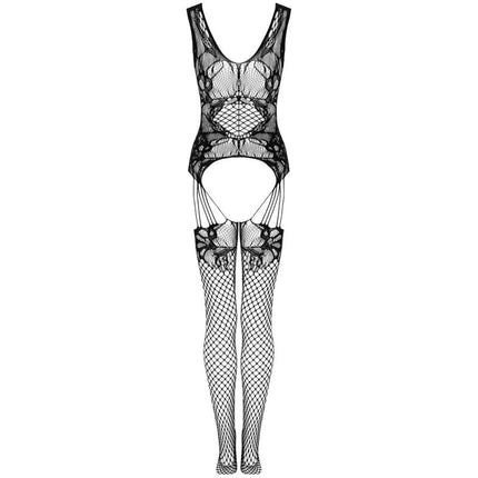 LIVCO CORSETTI FASHION - JULOVE BODYSTOCKING SCHWARZ EINE GRÖSSE