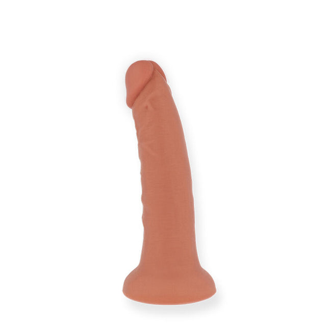 ONINDER - DILDO VIBRADOR PEQUEÑO BOGOTÁ 9 VELOCIDADES NATURAL 17.5 CM -O- 4 CM - APP GRATIS