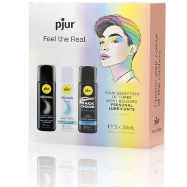 PJUR - PRIDE SET PREMIUM LUBRICANT 3 X 30 ML