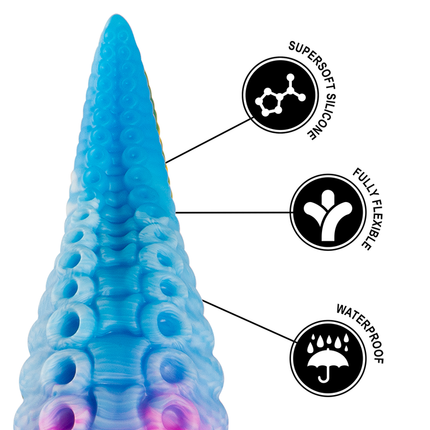 EPIC - PHORCY'S BLUE TENTACLE DILDO, LARGE SIZE