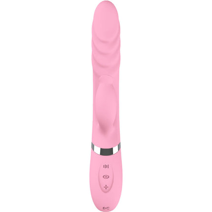 ARMONY - VIBRADOR Y EMPUJE CON LENGUA ROSA EFECTO CALOR