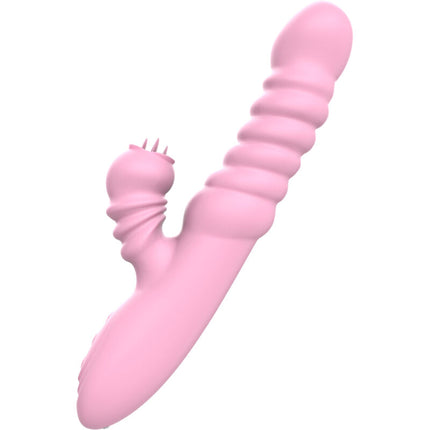 ARMONY - MULTIFUNCTIONAL VIBRATOR WITH STIMULATING TONGUE, HEAT EFFECT, PINK