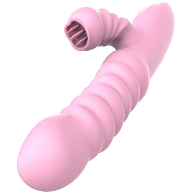 ARMONY - MULTIFUNCTIONAL VIBRATOR WITH STIMULATING TONGUE, HEAT EFFECT, PINK