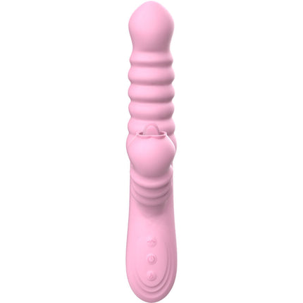 ARMONY - MULTIFUNCTIONAL VIBRATOR WITH STIMULATING TONGUE, HEAT EFFECT, PINK