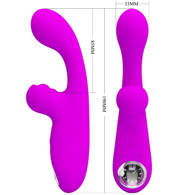 VIBRADOR ESTIMULADOR SKYLAR - MORADO