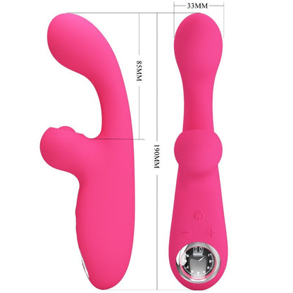 SKYLAR STIMULATOR VIBRATOR - ROSA