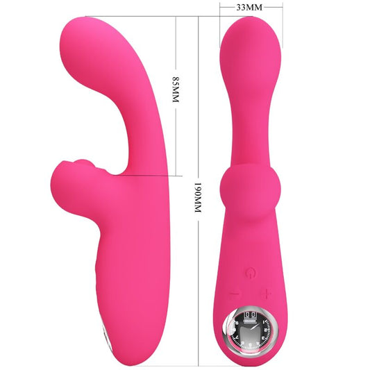 SKYLAR STIMULATOR VIBRATOR - ROSA