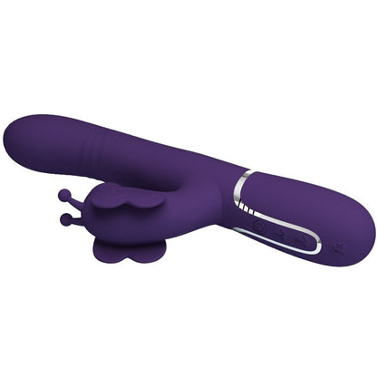 MULTIFUNKTIONS RABBIT-VIBRATOR 4 IN 1 SCHMETTERLING