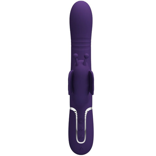 MULTIFUNKTIONS RABBIT-VIBRATOR 4 IN 1 SCHMETTERLING
