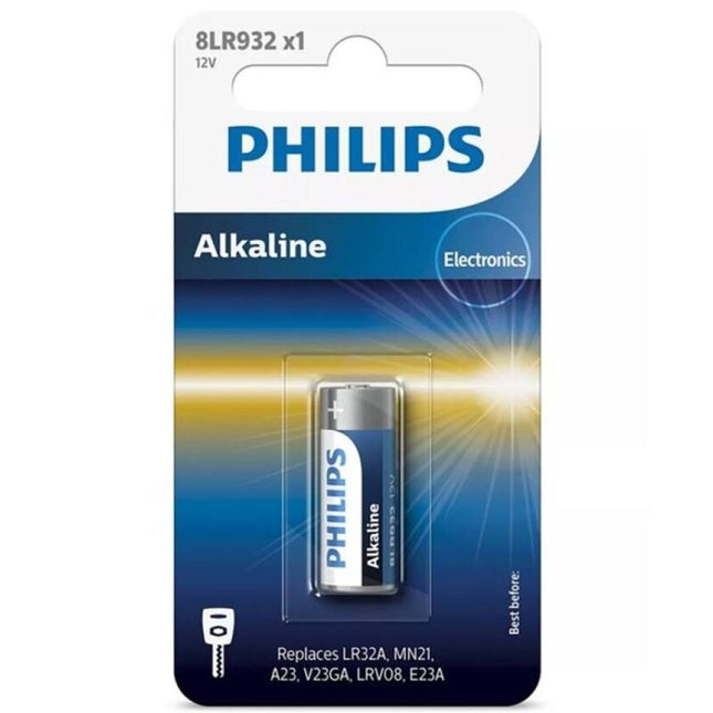 PHILIPS - ALKALINE BATTERY 12 V LR23A MN21 8LR932 BLISTER*1