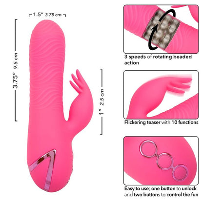 SACRAMENTO SWEETIE  RABBIT-VIBRATOR - PINK