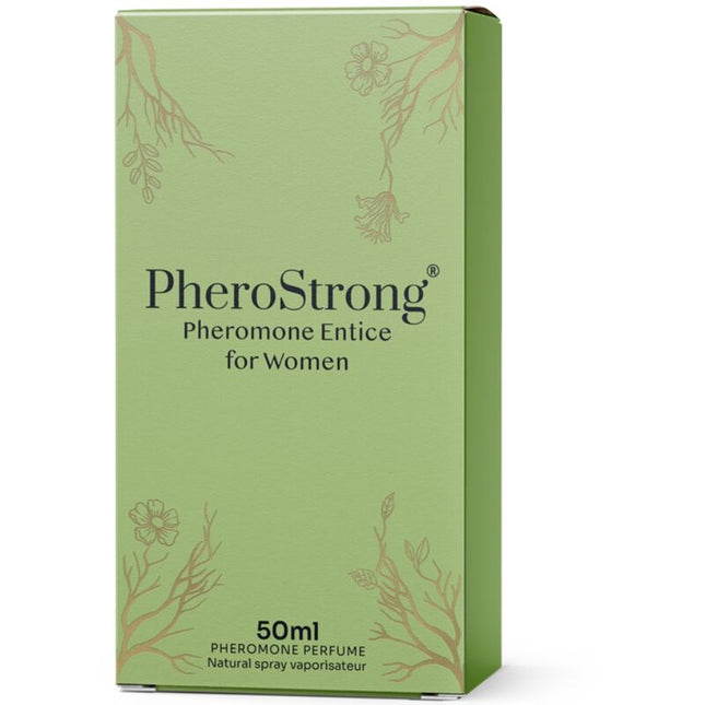 PHEROSTRONG - PERFUME DE FEROMONAS ENTICE PARA MUJER 50 ml