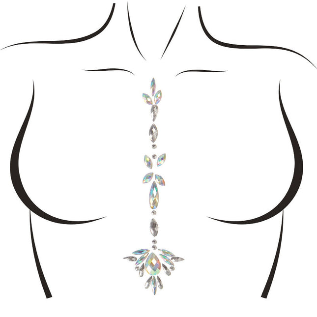 LEG AVENUE - JOYERÍA CORPORAL ADHESIVA HECHA DE JADE