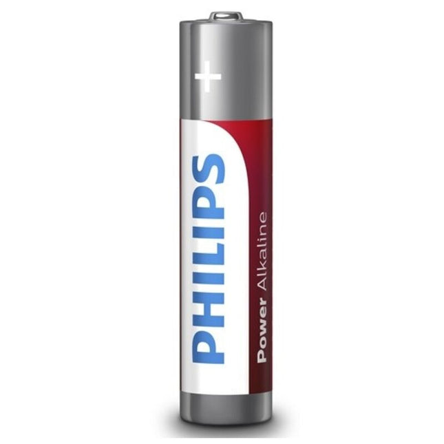 PHILIPS - PILAS ALCALINAS AAA LR03 (PAQUETE DE 4)