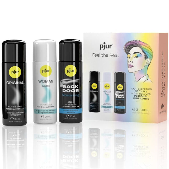 PJUR - PRIDE SET PREMIUM LUBRICANT 3 X 30 ML