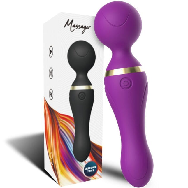 ARMONY - FREEZA MASSAGER &amp; VIBRATOR SUPER FLEXIBLE HEAD PURPLE