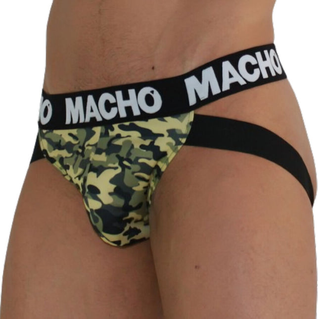 MACHO-GRIP: Komfortabler Jockstrap in Militärgrün