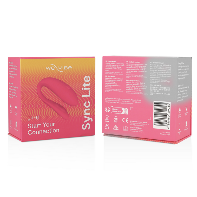WE-VIBE - ESTIMULADOR DE CLITORIS SYNC LITE ROSA