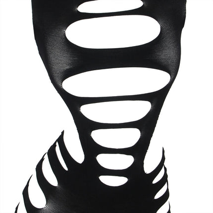 SUBBLIME - 952266 Long-lasting Elastic Mesh Dress Black One Size