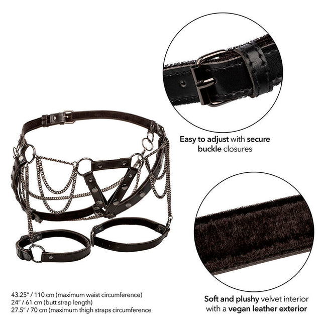 CALEXOTICS - EUPHORIA MULTICHAIN OBERSCHENKELHARNESS PREMIUM