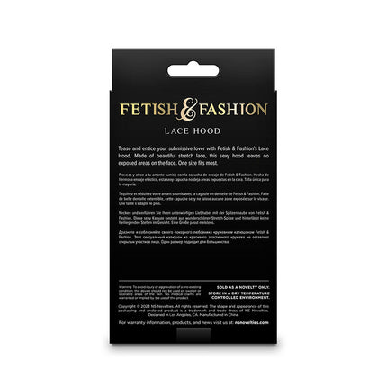 NS NOVELTIES - FETISH & FASHION SPITZENMASKE WEISS