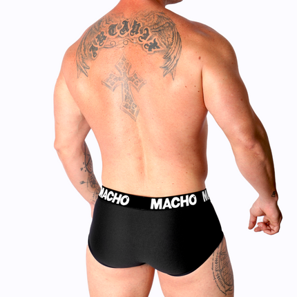 MACHO - MS30NG BRIEF NEGRO S