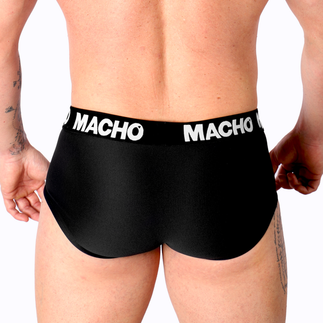 MACHO - MS30NG BRIEF NEGRO S