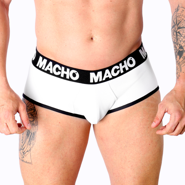 MACHO - MS30BL PANTY WHITE S