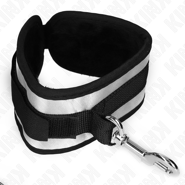 KINK - NEOPRENE WRIST Cuffs GRAY 23 X 5 CM