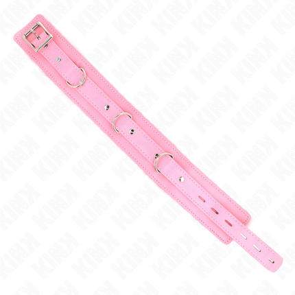 KINK - COLLAR CON CORREA 65 CM CON RESTRICCIONES ROSA 36-42 CM X 5,5 CM
