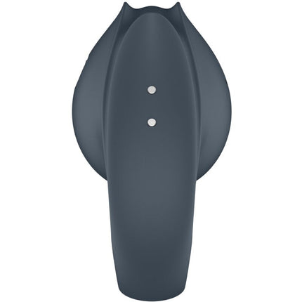 SATISFYER - PERFECT PAIR 2 MULTIVIBRATOR 2 IN 1 PENISRING UND FINGERSTIMULATOR GRAU