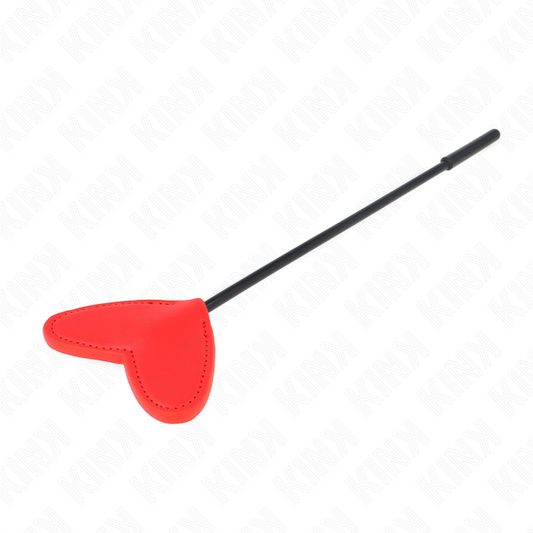 KINK - ROTE HERZFÖRMIGE PADDEL33 X 10 CM