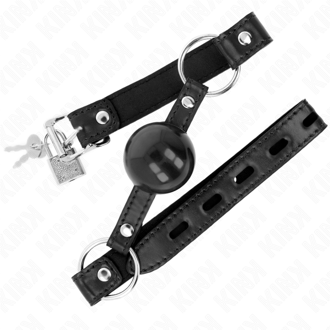 KINK - BLACK TPE BALL 4 CM Gag 60 x 2 CM