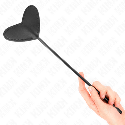 KINK - SCHWARZE HERZFÖRMIGE PADDEL33 X 10 CM