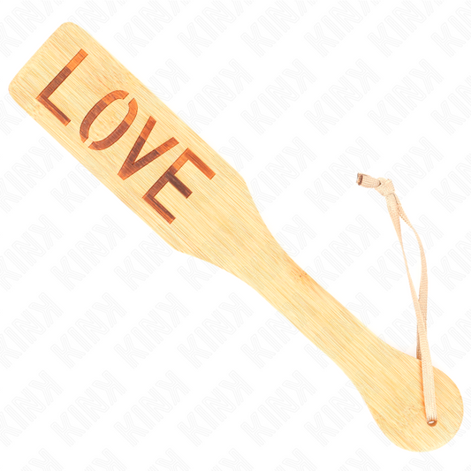 KINK - BAMBUSPADDEL WORT LIEBE 32 X 5,5 CM