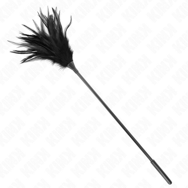 KINK - MÚLTIPLES PLUMAS DE COSQUILLEO NEGRAS 45 CM