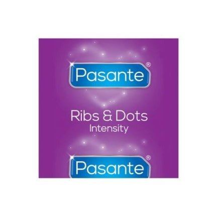 PASANTE - RIBS & DOTS INTENSITY KONDOME 144 EINHEITEN