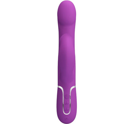 PRETTY LOVE - 4 IN 1 MULTIFUNKTIONSVIBRATOR & STIMULATOR LILA