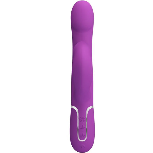 PRETTY LOVE - 4 IN 1 MULTIFUNKTIONSVIBRATOR & STIMULATOR LILA