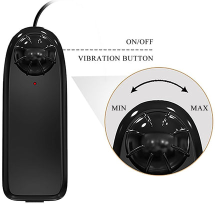 BAILE - BAHAMUT REALISTISCHER VIBRATOR 21,8 CM FLESH FERNBEDIENUNG