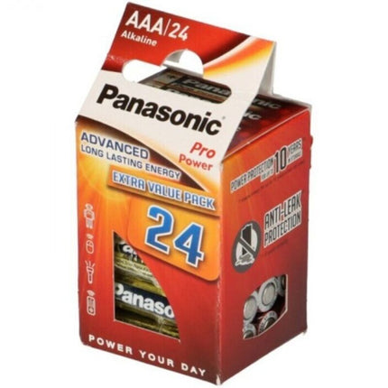 PANASONIC - PRO POWER ALKALINE AAA BATTERIE LR03 PACK*24