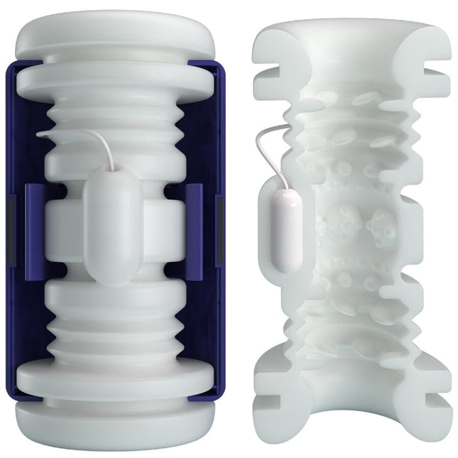 PRETTY LOVE - DJ LADY MÄNNLICHER MASTURBATOR MIT VIBRATION 5 EINSTELLUNGEN LILA