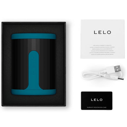 LELO - F2S™ TEAL MÄNNLICHER MASTURBATOR BLAU