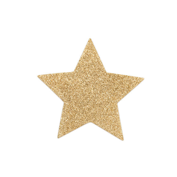 BIJOUX - INDISCRETS FLASH GOLDEN STAR NIPPLE COVER